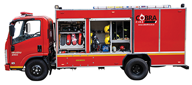 Compact Fire Tanker Pumper